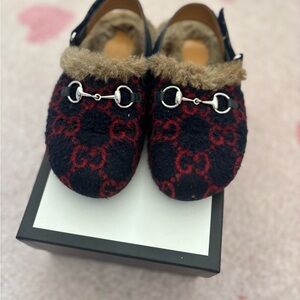 Gucci Kids Sandals in Red and Black